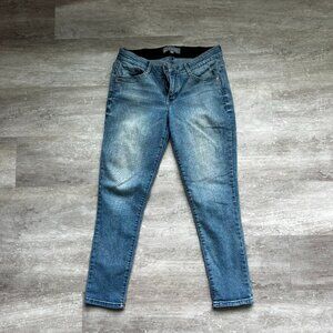 Wit and Wisdom Midrise Jeggings, denim, Size 4